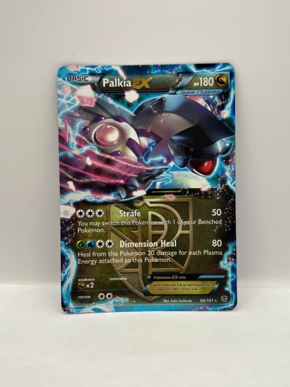 2013 Palkia EX 66/101 Plasma Blast